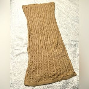 Strapless knit Fashion Nova dress